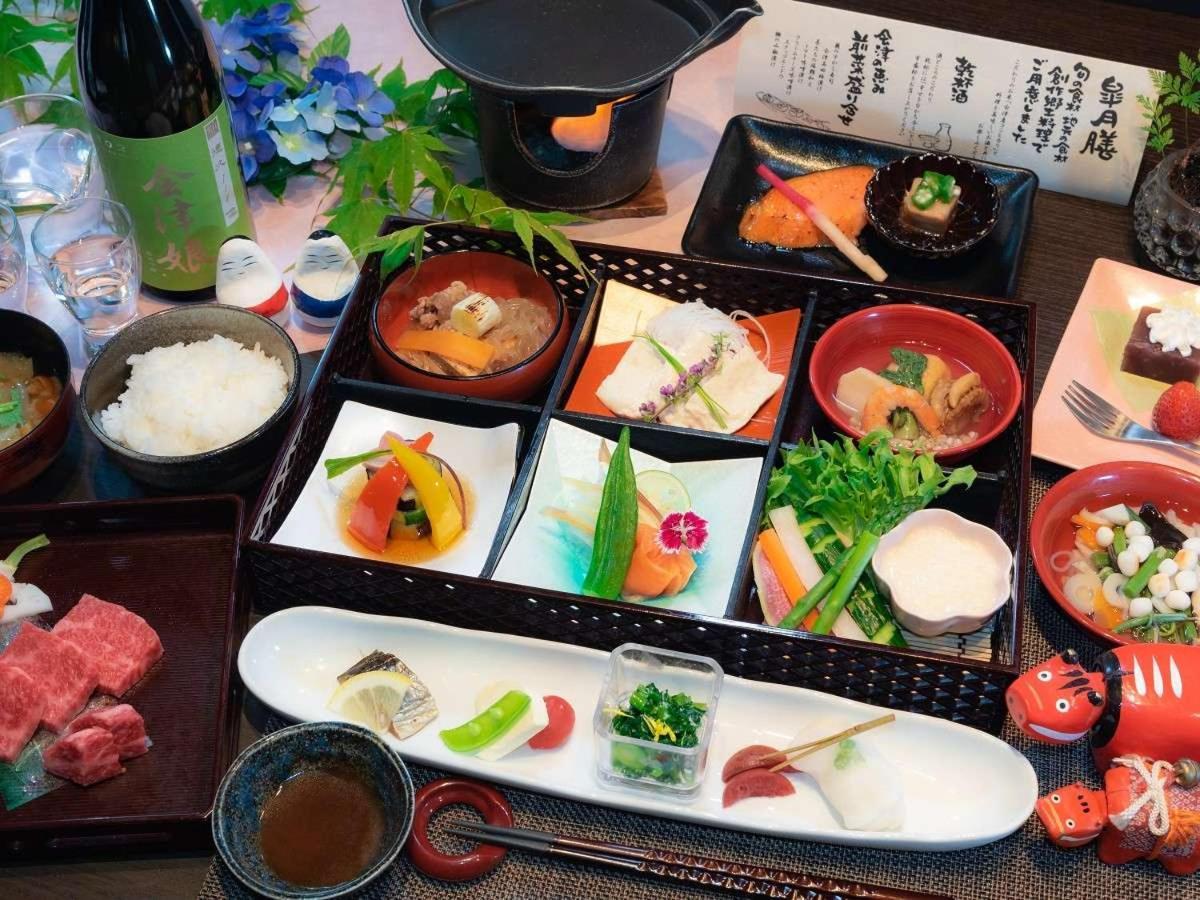 会津若松 新泷千年日式旅馆酒店 外观 照片