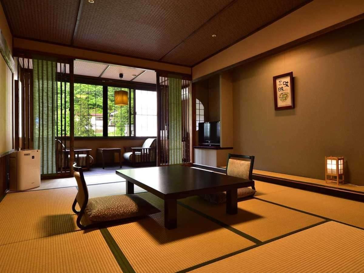 会津若松 新泷千年日式旅馆酒店 外观 照片