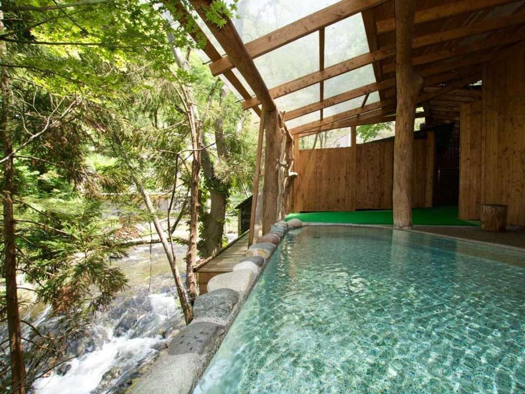 会津若松 新泷千年日式旅馆酒店 外观 照片